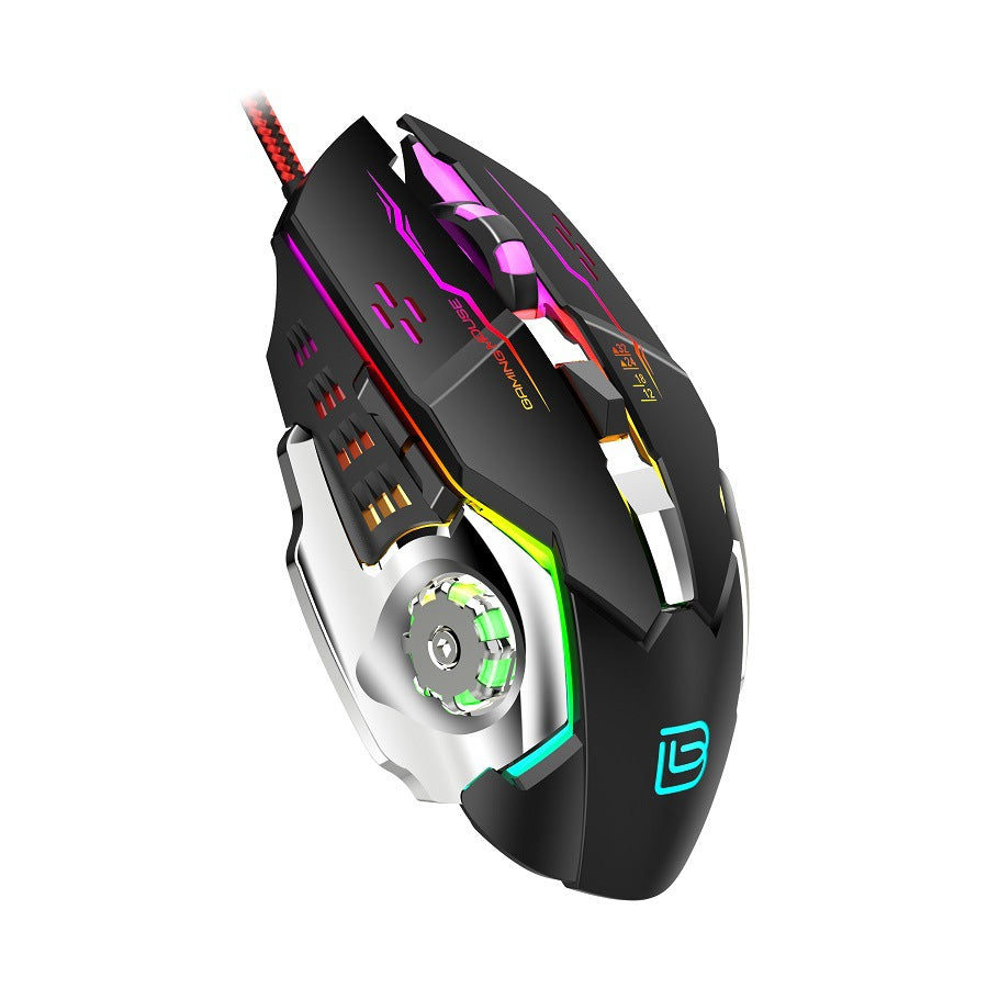 Gaming-Maus mit Präzisem Sensor und Rgb-Beleuchtung Karnz