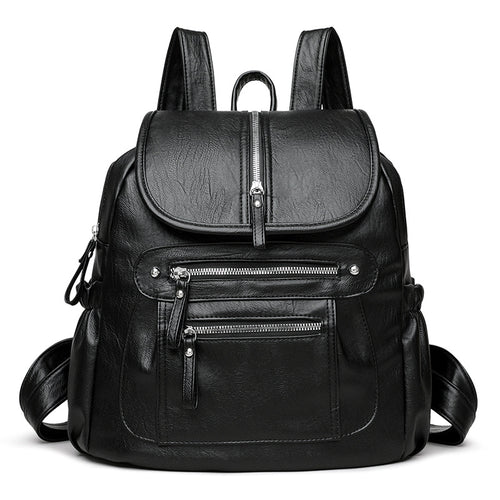 Haltbares Kunstleder-Rucksack
