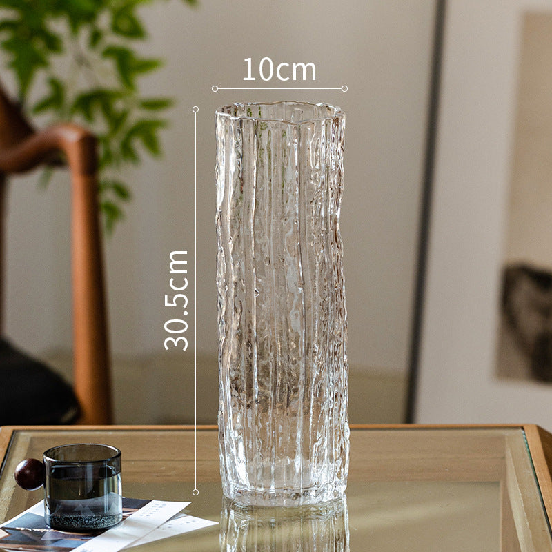 Kunstvolle Glasvase im modernen Design Karnz
