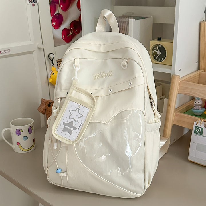 Süßer Charakter-Themen-Transparenter Rucksack Karnz