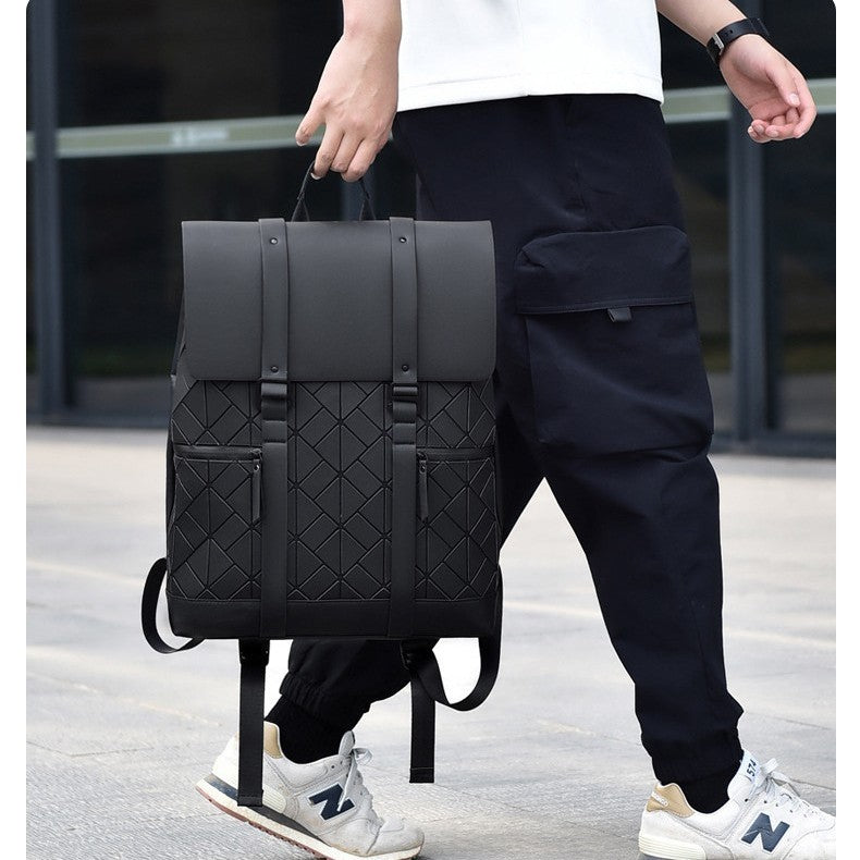 Stylischer geometrischer Design Karnz Rucksack