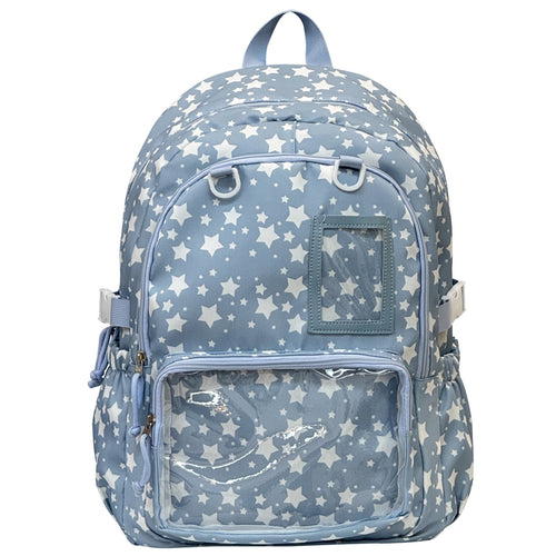 Sternmuster Transparenter Tasche Rucksack