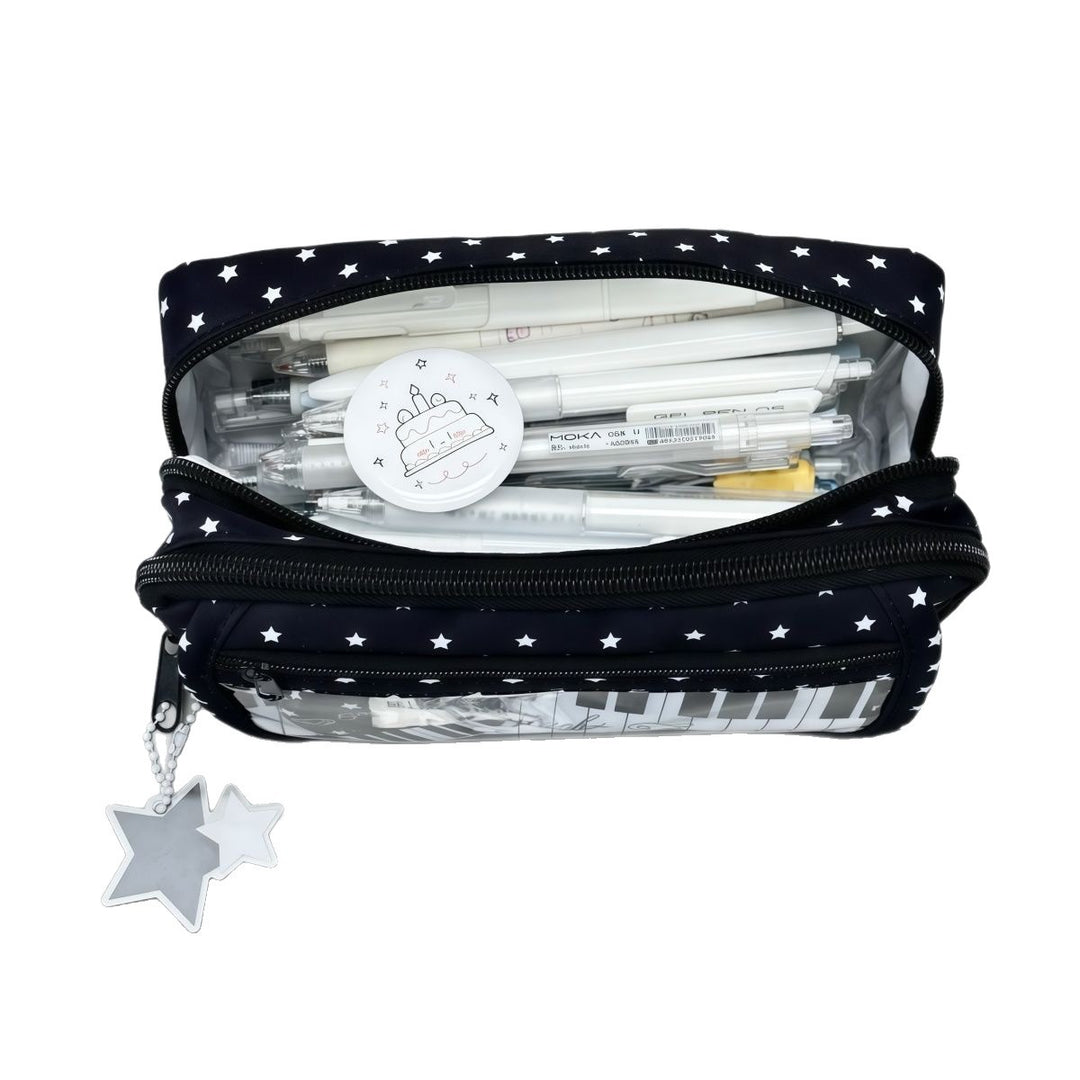 Musikalisches Keyboard-Themen Bleistift Organizer