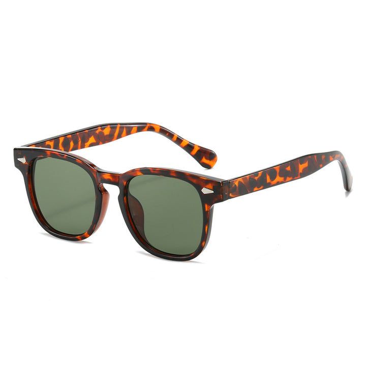 Klassische retro-inspirierte quadratische Sonnenbrille Karnz