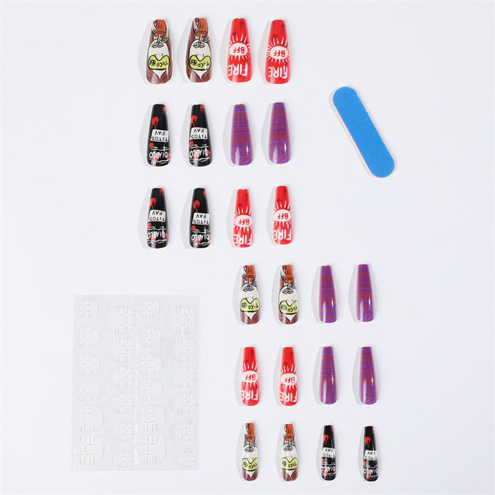 Kreative Nagelspitzen Kunstnägel Karnz