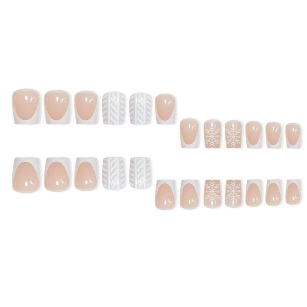 Winter-Themen Nagelkunstdesign Karnz