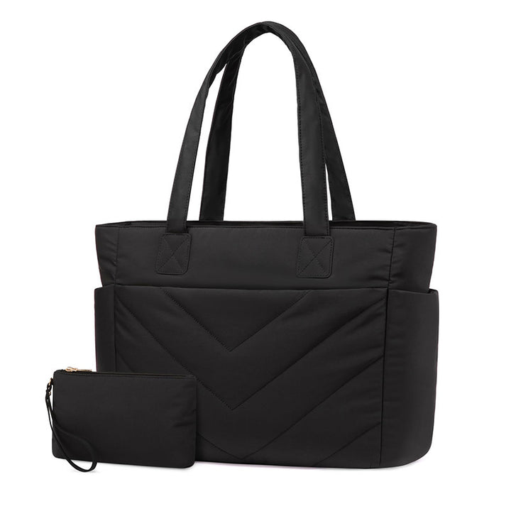 Multifunktionale Alltags-Tasche mit Abnehmbarer Kosmetiktasche Karnz