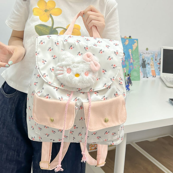 Plüsch Rucksack mit Verspieltem Tiermotiv Karnz