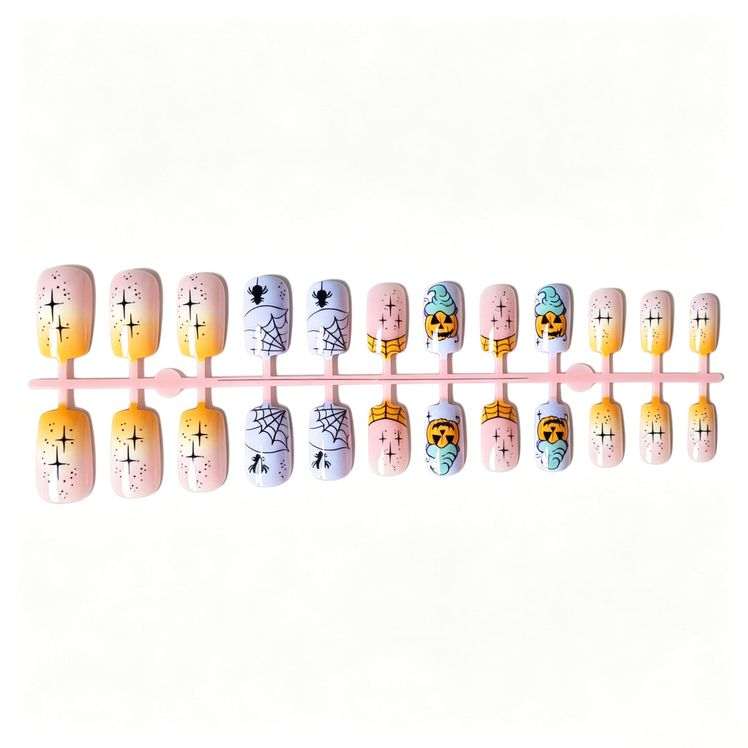 Halloween-Themed Künstlerischer Nagelkunst Kit