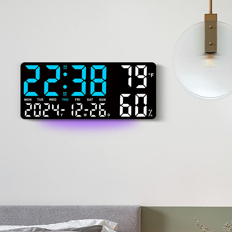 Digitaler Multifunktionswecker mit großem LED-Display Karnz