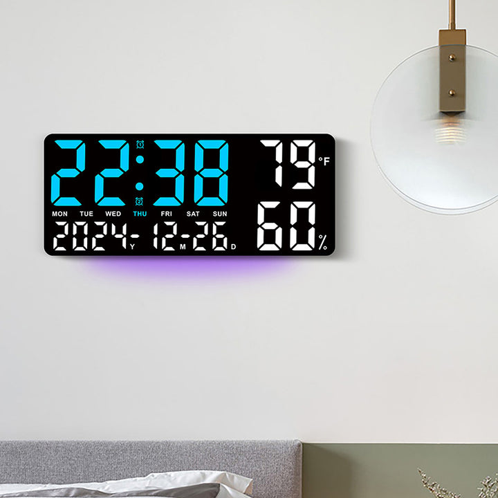 Digitaler Multifunktionswecker mit großem LED-Display Karnz