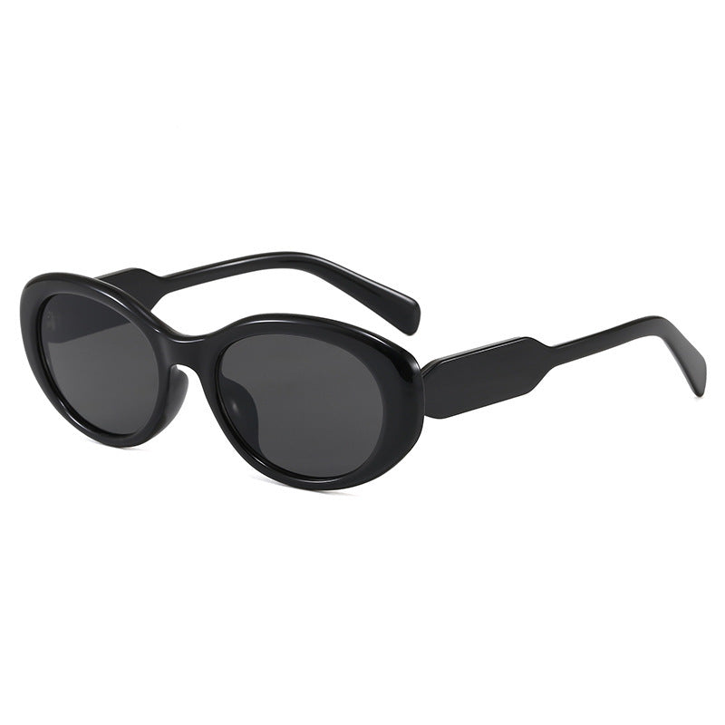Ultra-modernes ovale Rahmen Sonnenbrille Karnz