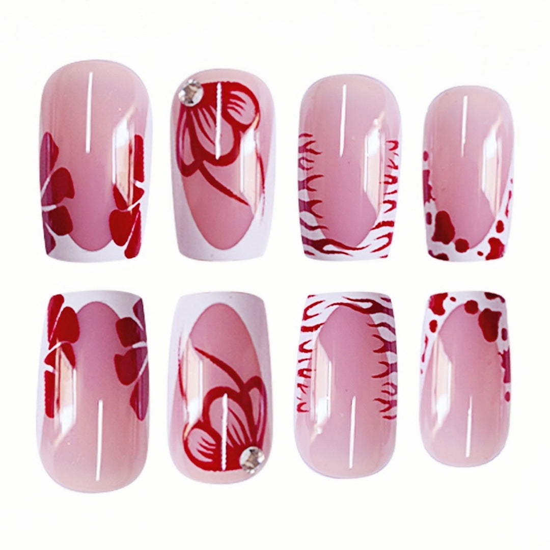 Künstlerische Acryl-Nagelvergrößerungen Karnz