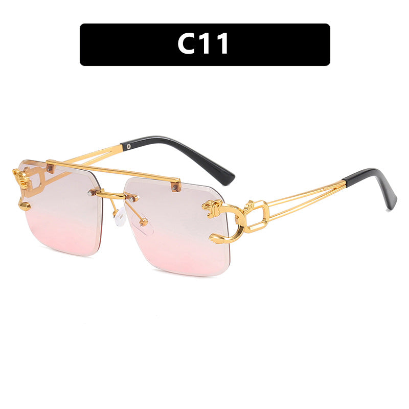 Damen Luxus-Sonnenbrille mit elegantem Metalldetail Karnz