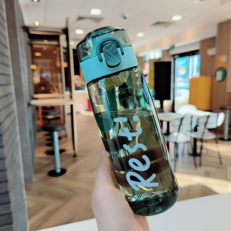 Damen Ergonomische Wasserflasche für Fitness Karnz