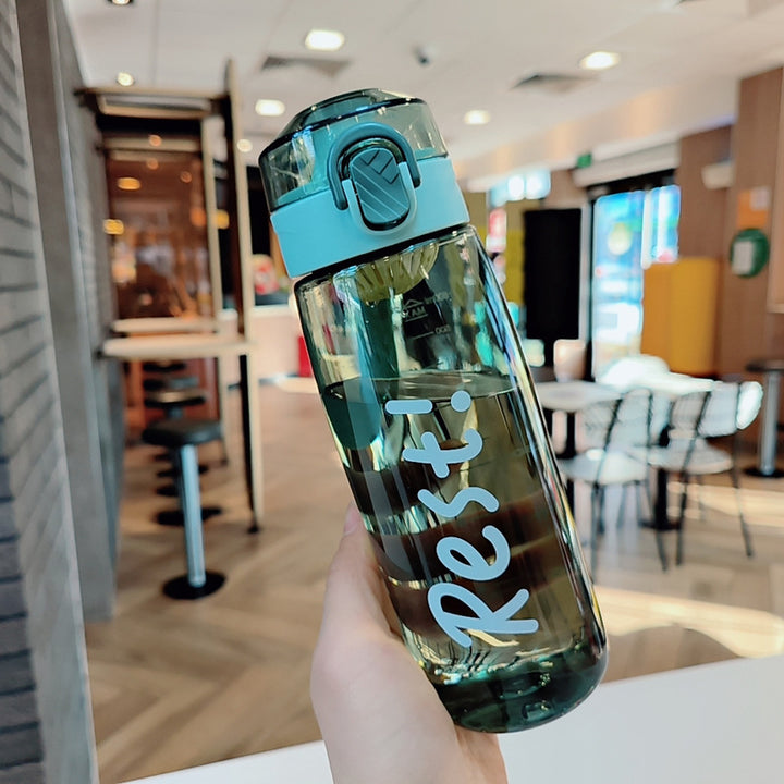 Damen Ergonomische Wasserflasche für Fitness Karnz