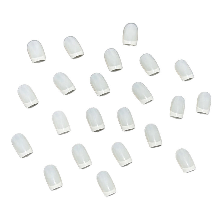 Elegantes French Tip Press-On Nagel Set Karnz