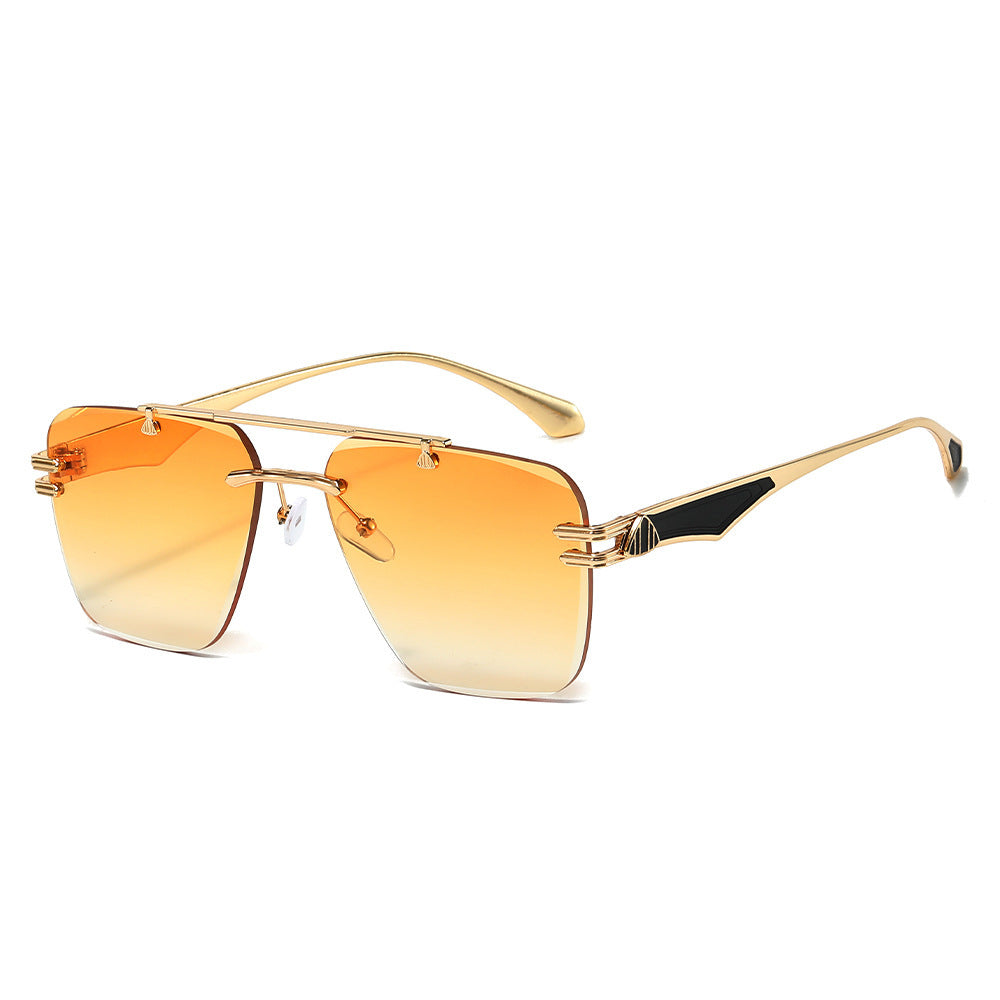 Elegante geometrische Sonnenbrille Karnz