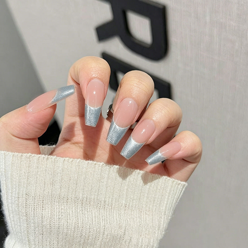 Elegante glitzernde Acrylnagelerweiterungen Karnz