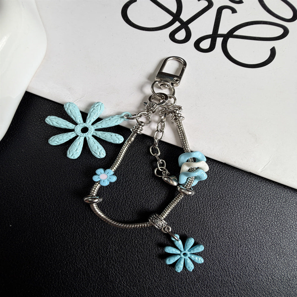 Blumenthema Charm Schlüsselanhänger Karnz