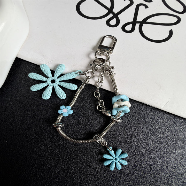 Blumenthema Charm Schlüsselanhänger Karnz