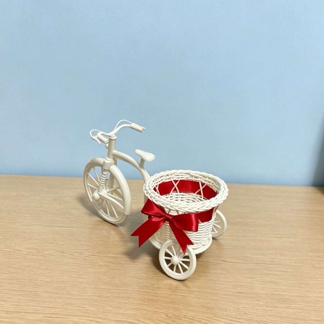 Dekorativer Mini-Fahrrad-Blumenkasten Karnz