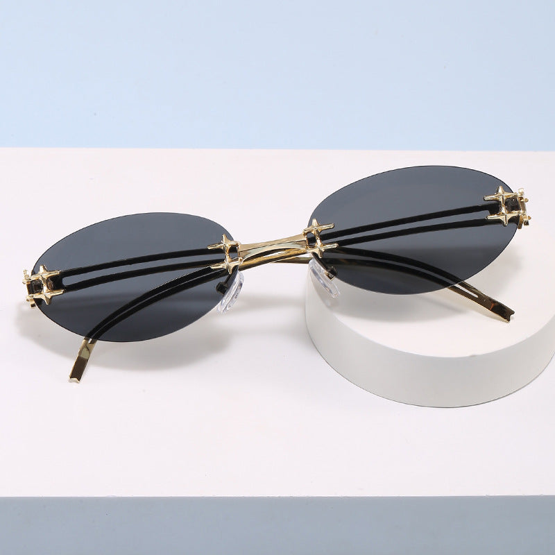 Modische Sonnenbrille mit Schmalem Rahmen und Trendigem Design Karnz