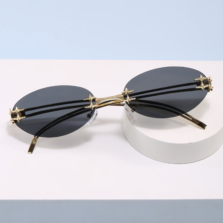 Modische Sonnenbrille mit Schmalem Rahmen und Trendigem Design Karnz