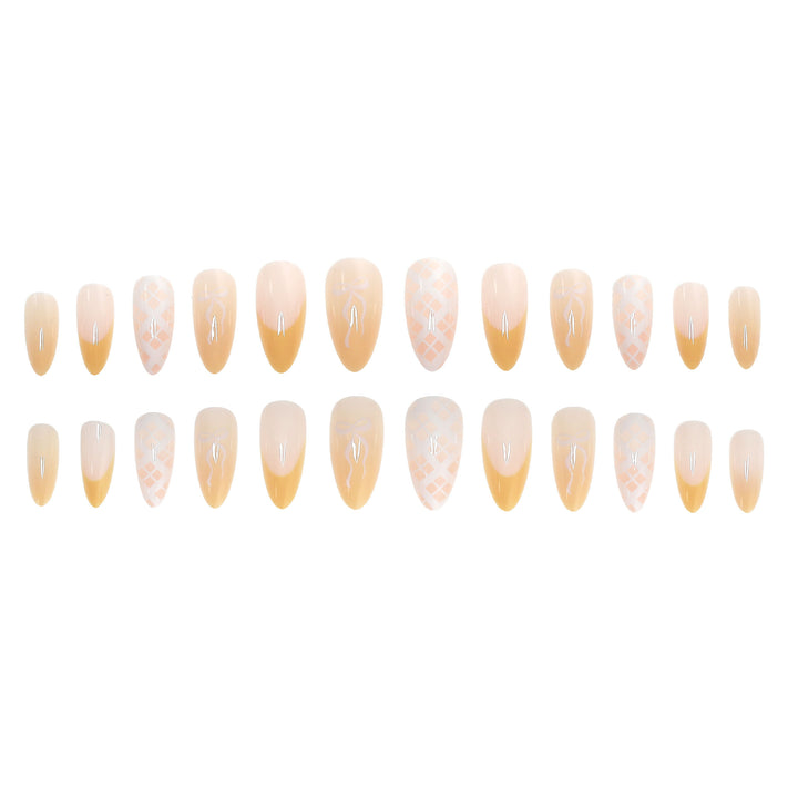Elegantes Stiletto-Nagelkunst-Set
