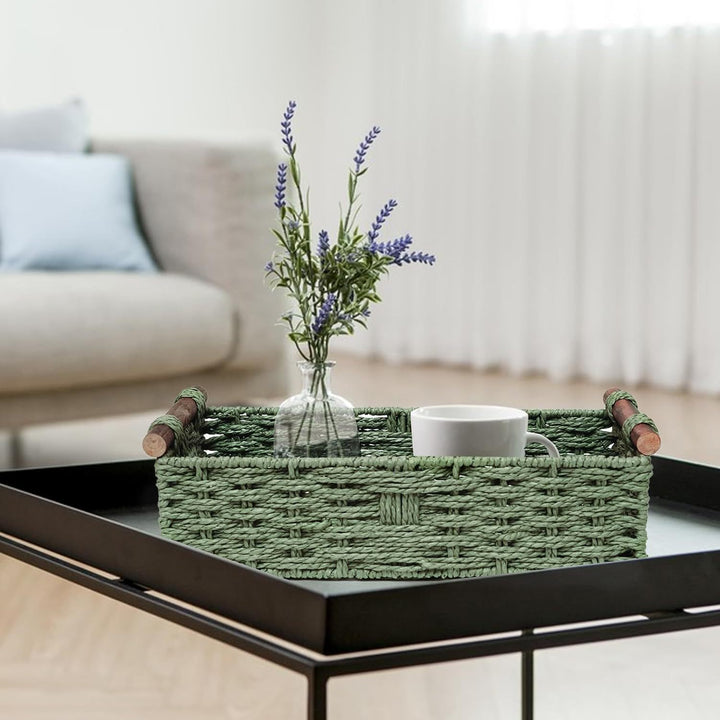 Woven Storage Caddy Basket Karnz
