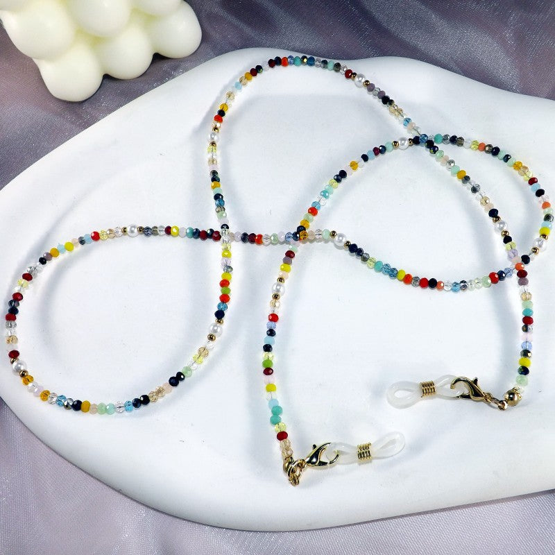 Verspielte Bead-Brillenkette Karnz