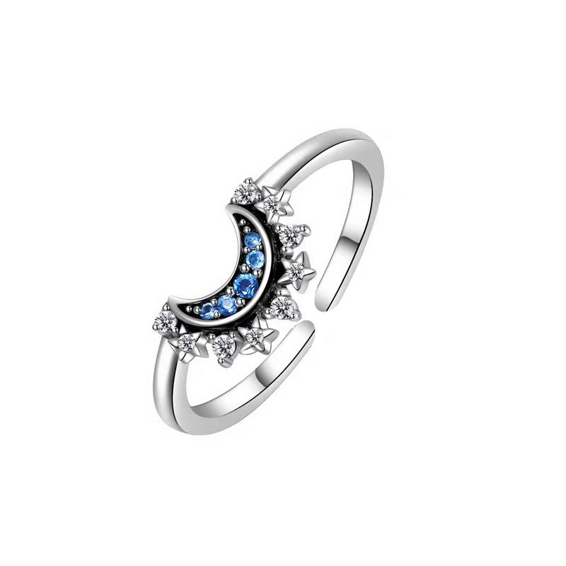 Verstellbarer Ananas Charm Ring Karnz