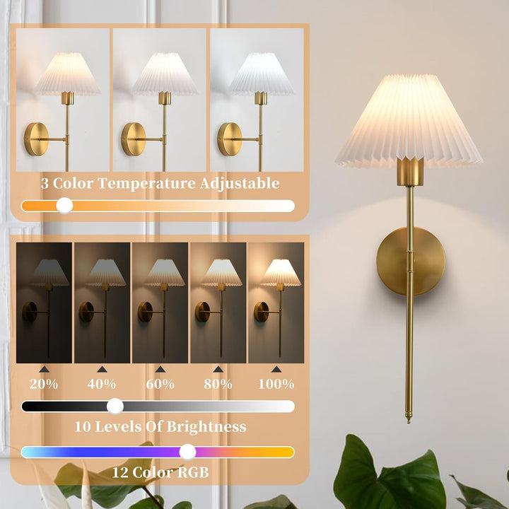 Moderne Wandleuchte