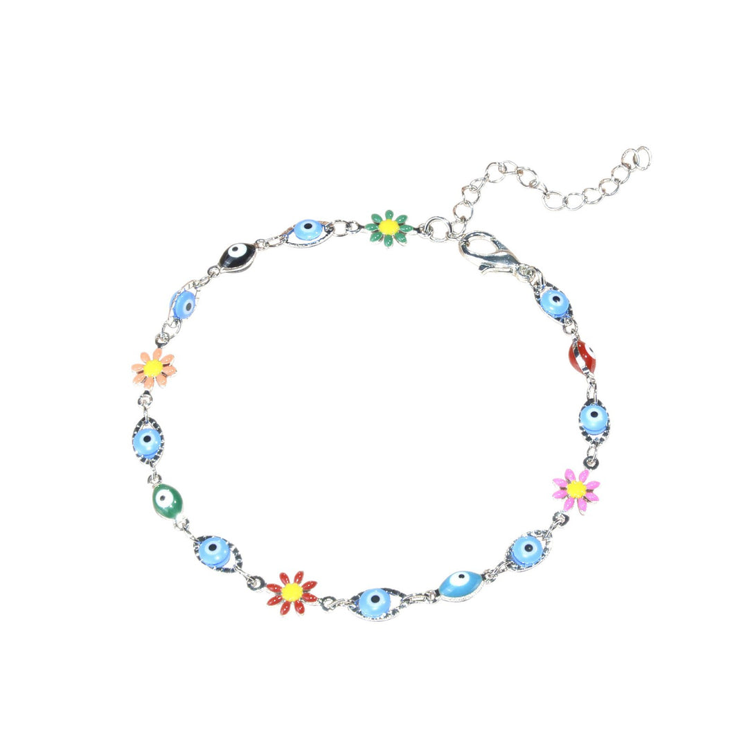 Farbenfrohes bösen Blick Charm Armband Karnz 1788164354