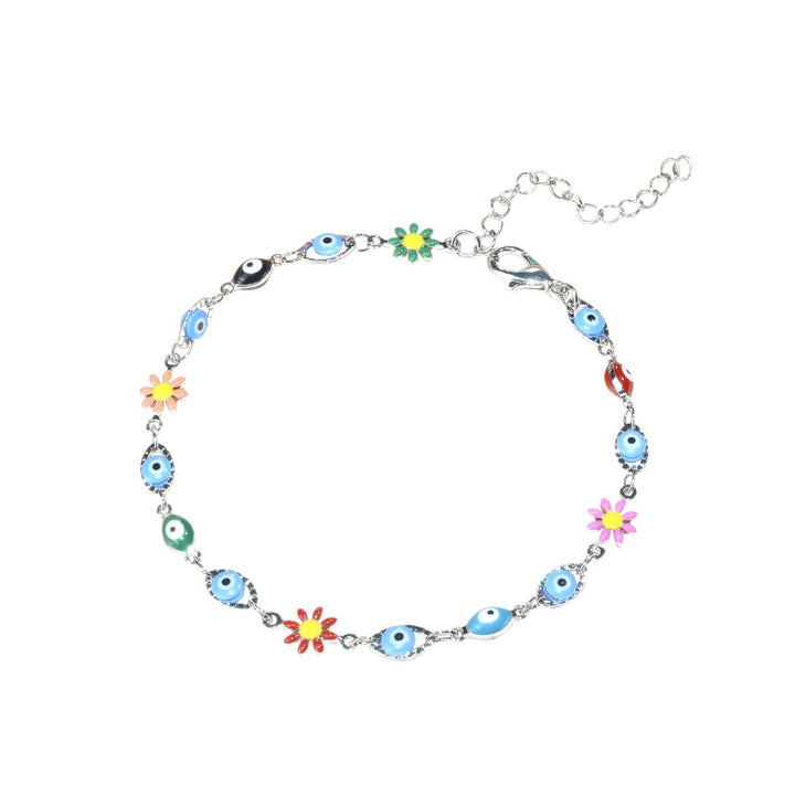 Farbenfrohes bösen Blick Charm Armband Karnz 1788164354