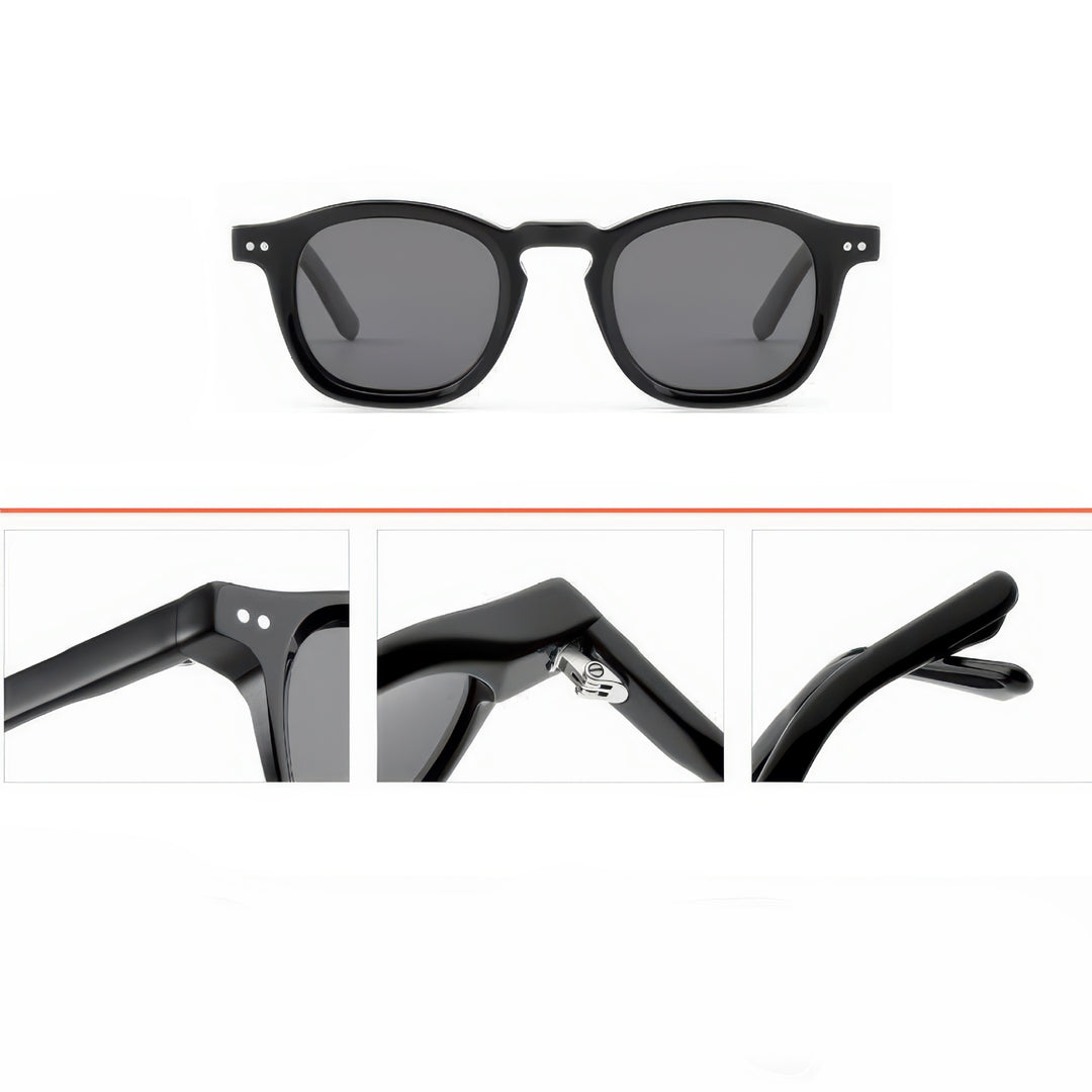 Damen modische Sonnenbrille im hochwertigen transparenten Design Karnz
