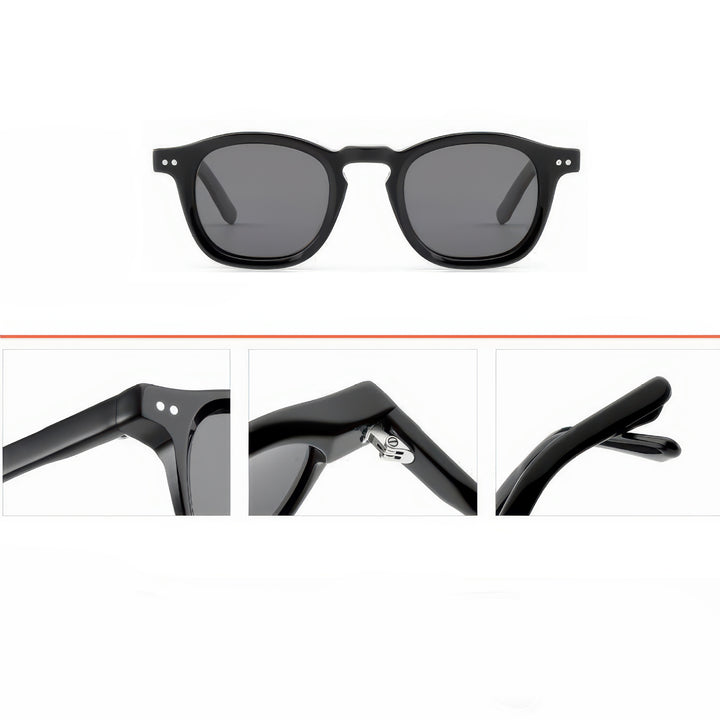 Damen modische Sonnenbrille im hochwertigen transparenten Design Karnz