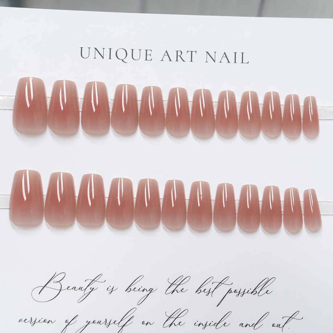Ombre Press-On Nagelset