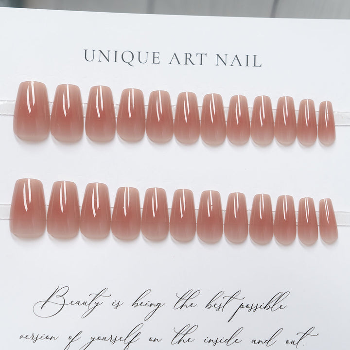 Ombre Press-On Nagelset