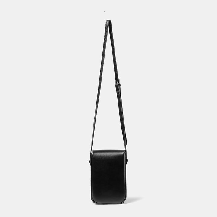 Kompakte Leder Crossbody Pouch Karnz