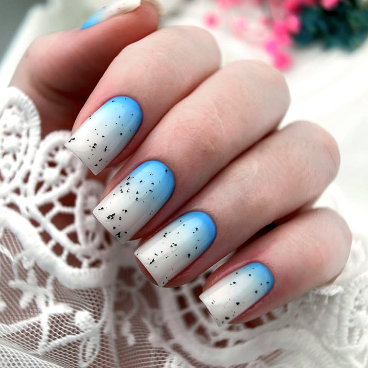 Gradient Gel Nagelkunst Verlängerungen Karnz