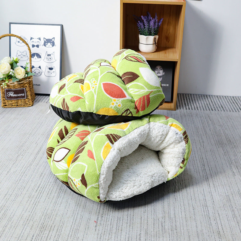 Gemütliche Fleece-Innenstiefel   Hundebett