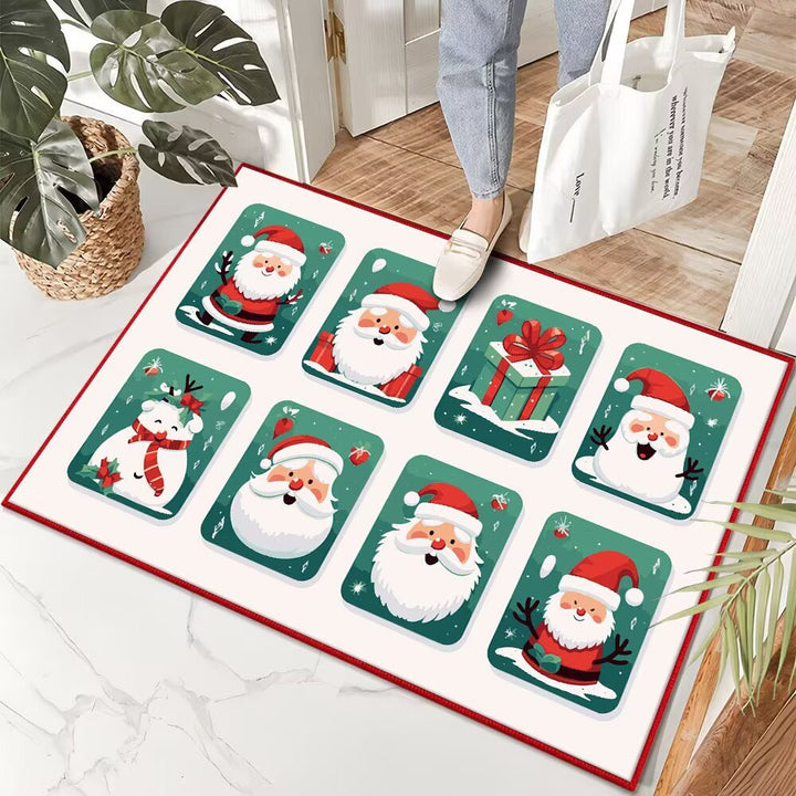 Weihnachtliche dekorative Fußmatte Karnz