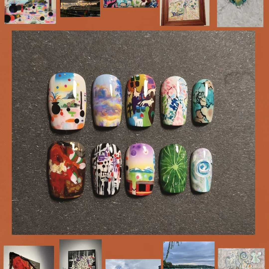 Kreative Nagelkunst Design Kollektion Karnz