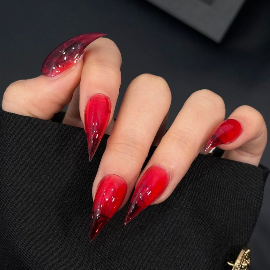 Stiletto-Motiv Press-On Nagelset