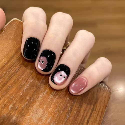 Künstlerische Press-On Nagelset  1791717306