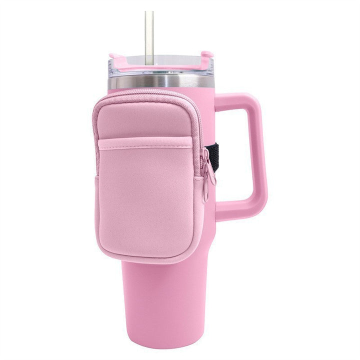 Unisex Getränkehalter mit praktischer Tasche Karnz