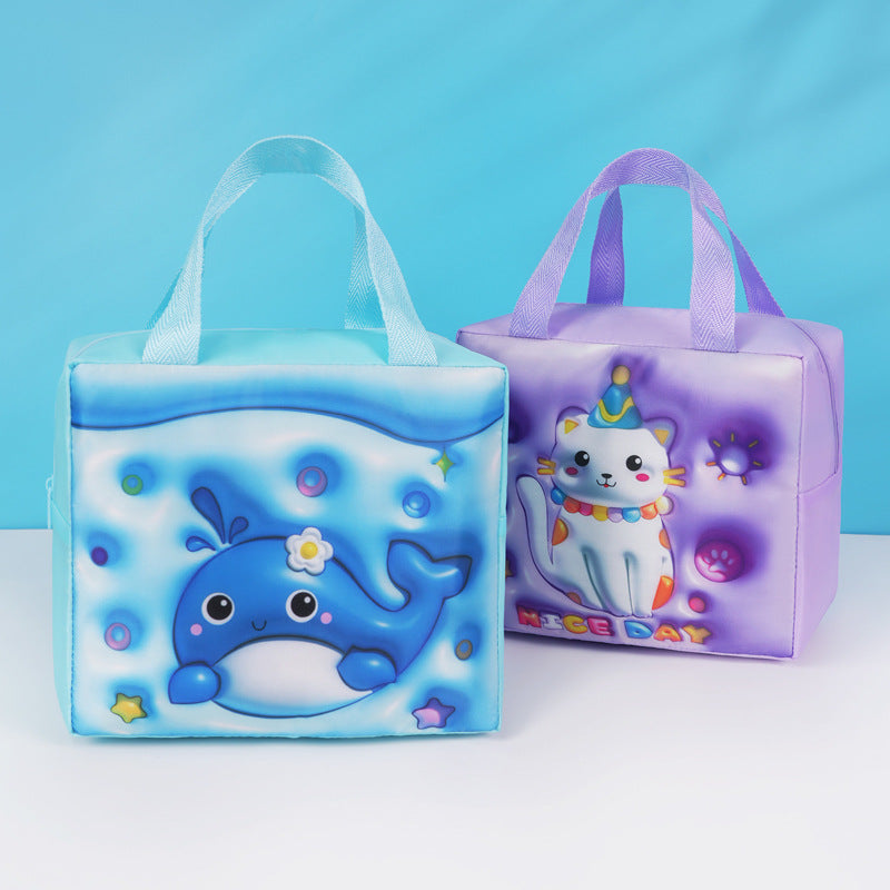 Cartoon-Themen Isolierte Lunch Tasche Karnz