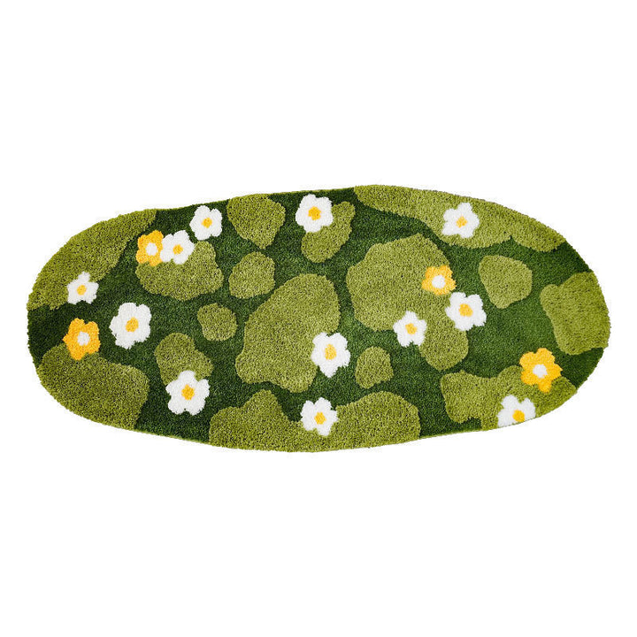 Abstrakter bergförmiger Teppich
