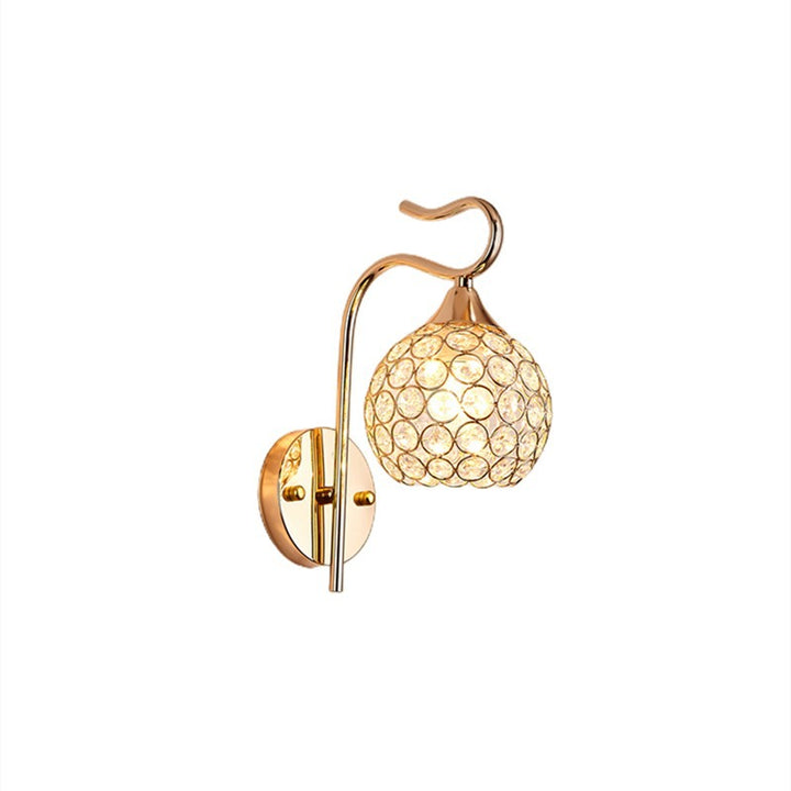 Elegante Kristall Wandlampe
